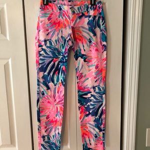 Lilly Pulitzer Kelly Ankle Skinny Pant 00 29”